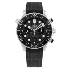 210.32.44.51.01.001 | Omega Seamaster Diver 300M Co‑Axial Master Chronometer Chronograph 44mm watch. Buy Online