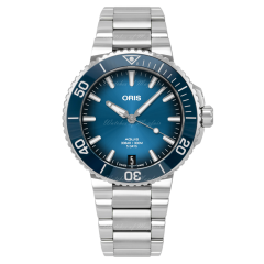 01 400 7769 4135-07 8 22 09PEB | Oris Aquis Date Calibre 400 41.5 mm watch | Buy Now