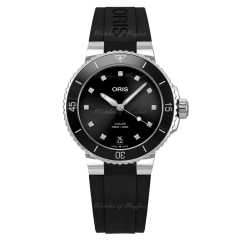 01 733 7731 4194-07 4 18 64FC | Oris Aquis Date Diamonds Automatic 36.5 mm watch. Buy Online