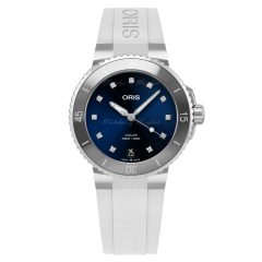 01 733 7731 4195-07 4 18 63FC | Oris Aquis Date Diamonds Automatic 36.5 mm watch. Buy Online