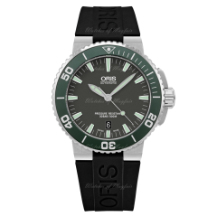 01 733 7653 4137-07 4 26 34EB | Oris Aquis Date Steel Automatic 43 mm watch. Buy Online