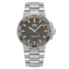 01 733 7653 4158-07 8 26 01PEB | Oris Aquis Date Steel Automatic 43 mm watch. Buy Online