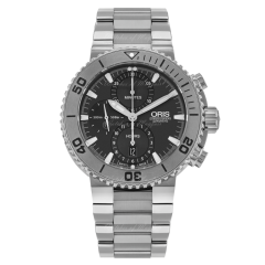 01 674 7655 7253-07 8 26 75PEB | Oris Aquis Titan Chronograph Automatic 46 mm watch. Buy Online