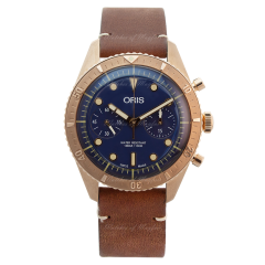 01 771 7744 3185-Set LS | Oris Divers Carl Brashear Chronograph Limited Edition 43 mm watch. Buy Online