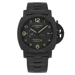 PAM01438 | Panerai Tuttonero Luminor GMT 44mm watch. Buy Online