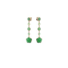 Pasquale Bruni Bon Ton Rose Gold Chrysoprase Earrings 15566R