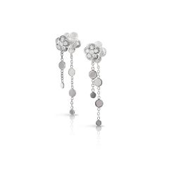 Pasquale Bruni Bon Ton Fioremi White Gold Diamond Earrings 15924B