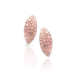 Pasquale Bruni Giardini Segreti Lakshmi Rose Gold Chalcedony Diamond Earrings 15844R