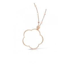 Pasquale Bruni Ton Joli Rose Gold White and Champagne Diamond Pendant 15635R