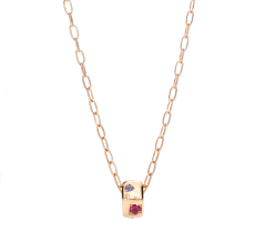 PCB9010_O7000_000VA | Pomellato Iconica Rose Gold Necklace With Pendant 