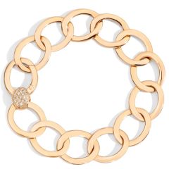 Pomellato Brera Rose Gold Diamond Bracelet PBB9100_O7000_DBR00