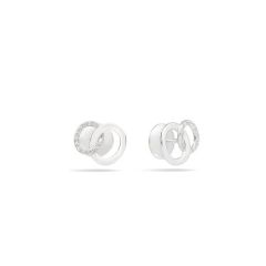 Pomellato Brera White Gold Diamond Earrings POB9101_O2WHR_DB000