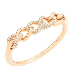 Pomellato Catene Rose Gold Diamond Bracelet PBC1011_O7000_DB000