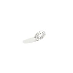 A.910650MBB9 | Buy Pomellato Iconica Fede Media White Gold Diamond Ring