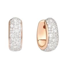 Pomellato Iconica Rose Gold Diamond Earrings POB7122_O7WHR_DB000