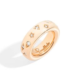 Pomellato Iconica Rose Gold Diamond Ring PA9106E_O7000_DB000