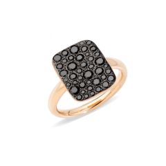 Pomellato Sabbia Rose Gold Diamond Ring PAB9031_O7000_DBK00