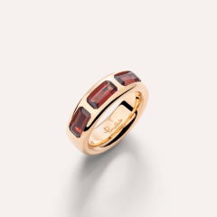 Pomellato Iconica Rose Gold Garnet Ring PAC3020_O7000_000GP