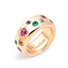 PAB9011_O7000_000VA | Pomellato Iconica Rose Gold Multi Colour Ring | Buy Now