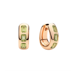 Pomellato Iconica Rose Gold Peridot Earrings POC3020_O7000_000EY