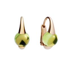 Pomellato M'ama Non M'ama Rose Gold Peridot Earrings POB0040_O7000_000OE