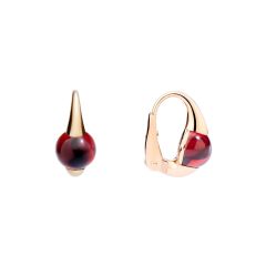 O.B004THO7OG |Pomellato M'ama non M'ama Rose Gold Garnet Earrings