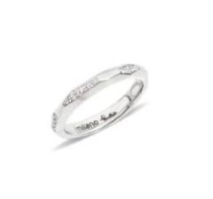 PAB5092_O2WHR_DB0BY | Pomellato Milano White Gold Diamond Ring|Buy Now