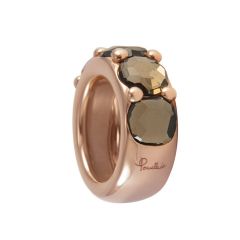 Pomellato Narciso Rose Gold Smoky Quartz Ring A.A802/O7/QF