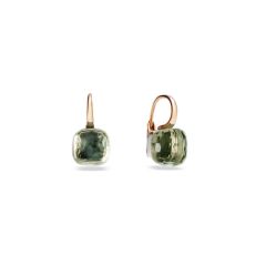 Pomellato Nudo White&Rose Gold Peasiolite Earrings POA1070_O6000_000PA