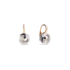 Pomellato Nudo White&Rose Gold White Topaz Earrings POA1070_O6000_000TB