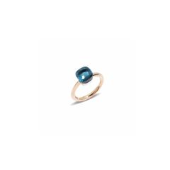 Pomellato Nudo White and Rose Gold Topaz Ring PAB4030_O6000_000TL