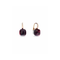 POA1070_O6000_000OG | Buy Pomellato Nudo White and Rose Gold Garnet Earrings