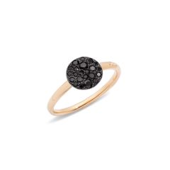 Pomellato Sabbia Rose Gold Diamond Ring PAB4070_O7000_DBK00