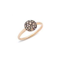 Pomellato Sabbia Rose Gold Diamond Ring PAB4070_O7000_DBR00