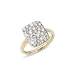 Pomellato Sabbia Rose Gold Diamond Ring PAB9031_O7000_DB000