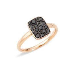 Pomellato Sabbia Rose Gold Diamond Ring PAB9032_O7000_DBK00