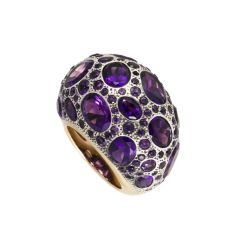 Pomellato Tabou Rose Gold Amethyst Ring PAB0030_O7000_000IY