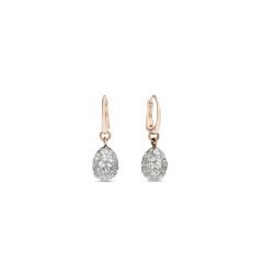 Pomellato Tabou Rose Gold Topaz Earrings POA9080_O7000_000TB