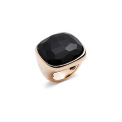 PAA1080_O7000_000OU |Buy Online Pomellato Victoria Rose Gold Jet Ring 