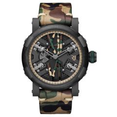 RJ.T.AU.SP.007.02 Romain Jerome Steampunk 46 Camo 46 mm watch. Buy Now