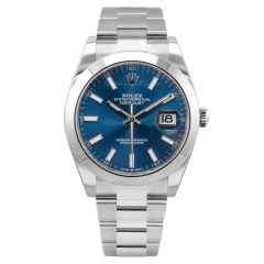 Rolex Datejust Oyster Blue Dial 41 mm 126300 - 2024