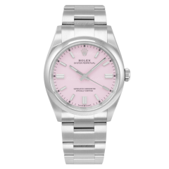 Rolex Oyster Perpetual Candy Pink Dial Oyster Bracelet 36mm 126000 - September 2024