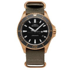 S0120161956 | Shinola Bronze Monster Automatic 43 mm watch. Buy Online