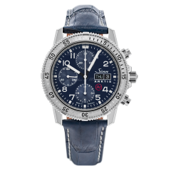 Sinn 206 ARKTIS II Diving Chronograph Blue Dial Alligator Leather 206.012 X8