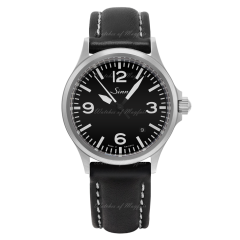 556.014 | Sinn 556 A Instrument Sporty Elegant Black Dial Leather 38.5 mm watch. Buy Online