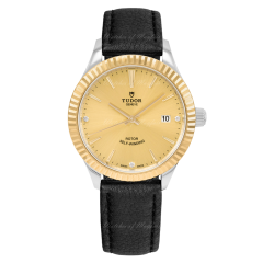 M12513-0021 | Tudor Style Steel Yellow Gold 38 mm watch. Buy Online