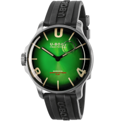 8702/D | U-Boat Darkmoon 44 mm Green SS Soleil watch. Buy Online