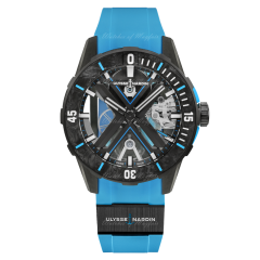 3723-170-2B/3A | Ulysse Nardin Diver X Skeleton Azure Automatic 44 mm watch. Buy Online