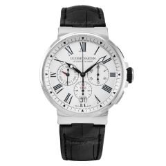 1533-150/40 | Ulysse Nardin Marine Chronograph Annual Calendar 43mm watch. Buy Online