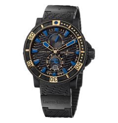 263-92LE-3A/923-RG | Ulysse Nardin Marine Diver Black Sea Chronometer 45.8 mm watch. Buy Online